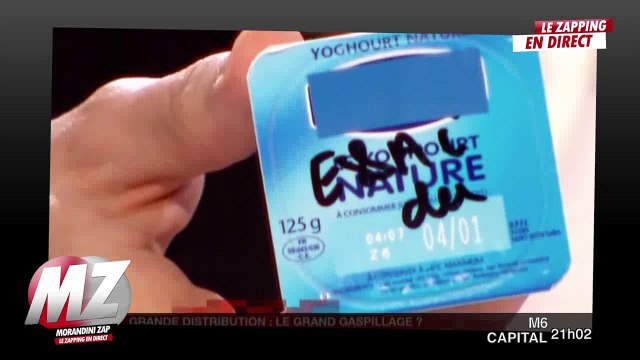 Morandini zap : Thomas Sotto mange un yaourt déprimé de 28jours...