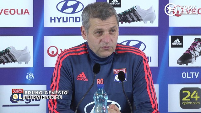 OL : Génésio ne veut pas mettre trop de pression sur Fekir