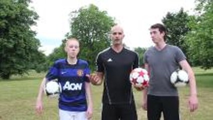 Learn Football Skills - Flick Up ATW