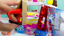 Shopkins Season 3 Scoops Ice Cream Truck Filled with Surprise Blind Bag Toys Unboxing Fun