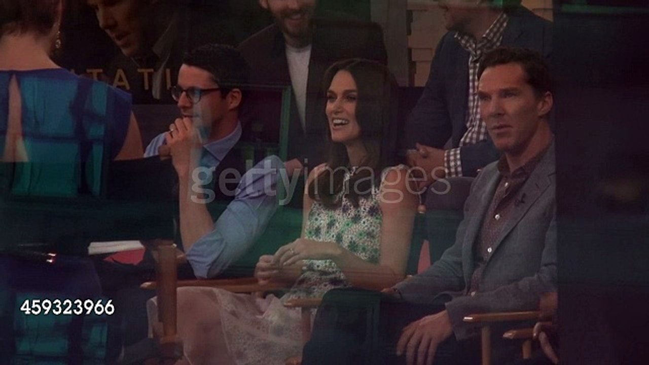 Benedict Cumberbatch on the Good Morning America show in New York City