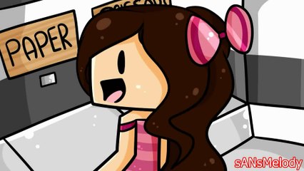 Minecraft  ROCK PAPER SCISSORS OF DEATH GAME - Animation