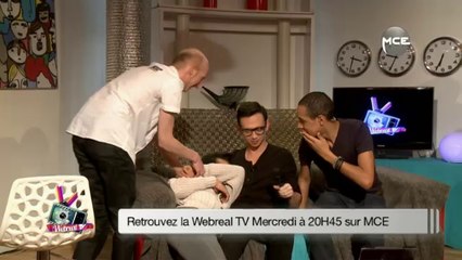 WebReal TV : Morgan Ouatta se fait hypnotiser en direct et tombe dans les pommes