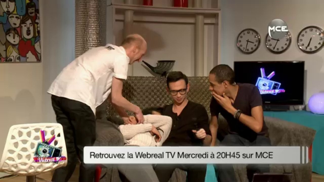 WebReal TV : Morgan Ouatta se fait hypnotiser en direct et tombe dans les pommes