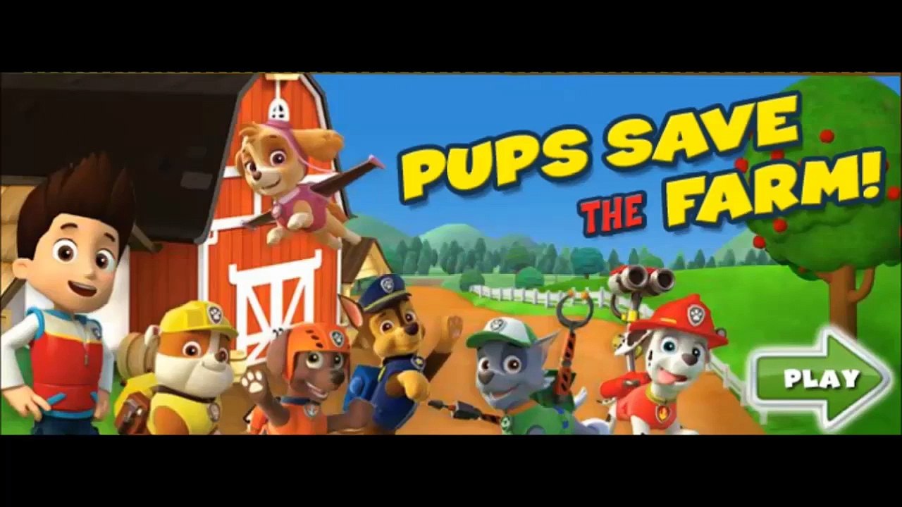 Paw Patrol: Paw Patrol Farm Helpers Full Game Walkthrough for Kids