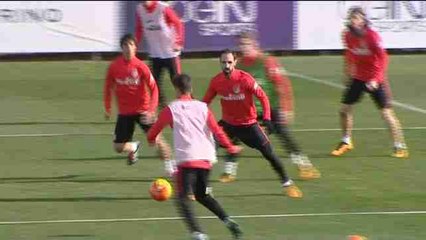 Savic suaviza su entrenamiento para poder jugar contra el Eibar