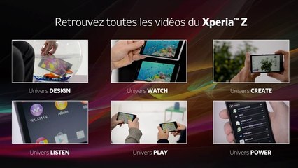 Sony Xperia Z : un smartphone étanche pour concurrencer l'iPhone 5 et le Samsung Galaxy S3