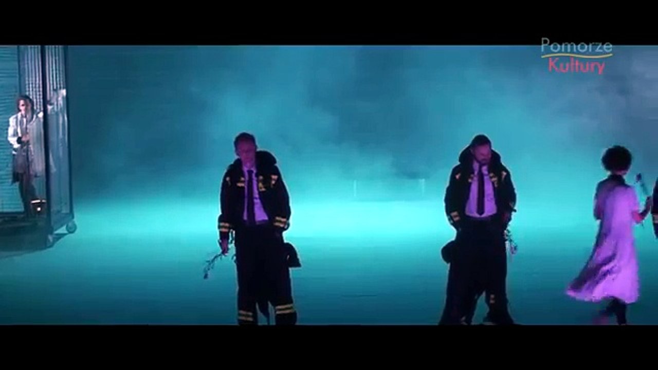 Przed premierą: Fahrenheit 451 w Teatrze Wybrzeże, fragment próby medialnej (1024p FULL HD)