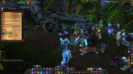 Warlords of Draenor(Beta) Leveling with all Cinematics Part 1