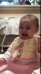 Funny Asian Baby Goes Crazy