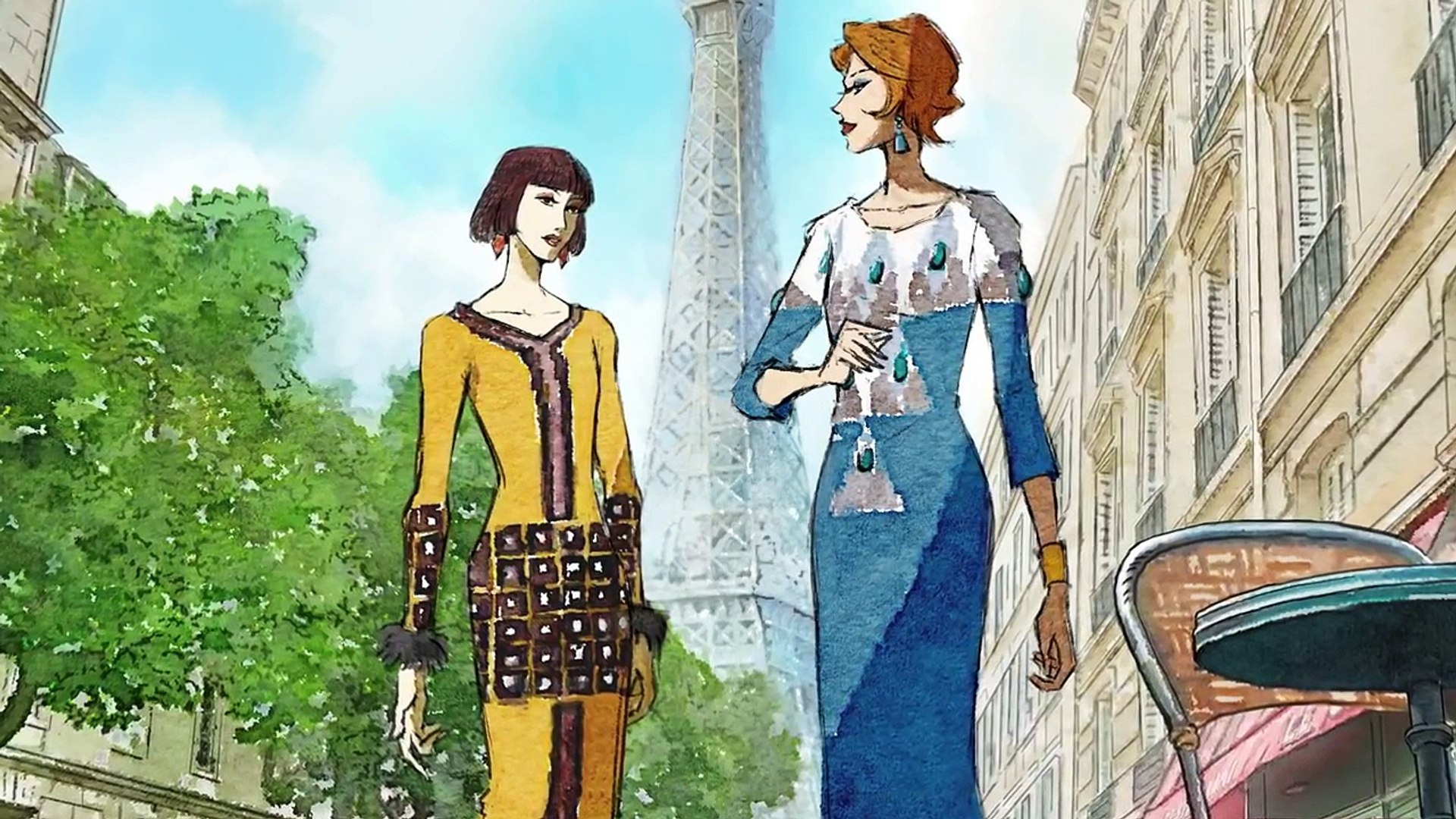 パリのお散歩 ディズニー マリー Dailymotion Video