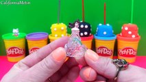 Lollipop Play-Doh Dice Surprise Eggs Disney Mickey Mouse SpongeBob Hello Kitty Kinder Surprise Toy