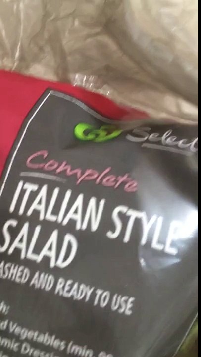 spider in salad mix