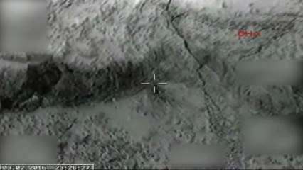 Kandil Bölgesinde Tespit Edilen PKK'ya Ait Hedefler Etkisiz Hale Getirildi