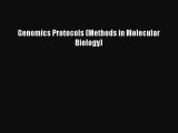 Genomics Protocols (Methods in Molecular Biology)  Free Books