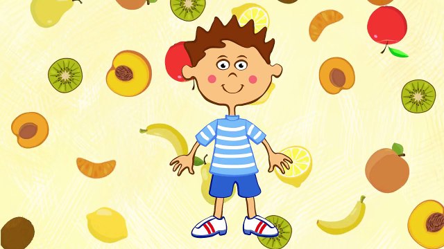 Синий Трактор. Веселая песенка для малышей про ФРУКТЫ. Видео для детей