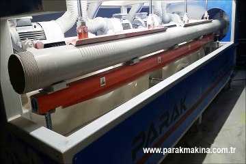 PT PVC PIPE SLOTING MACHINE