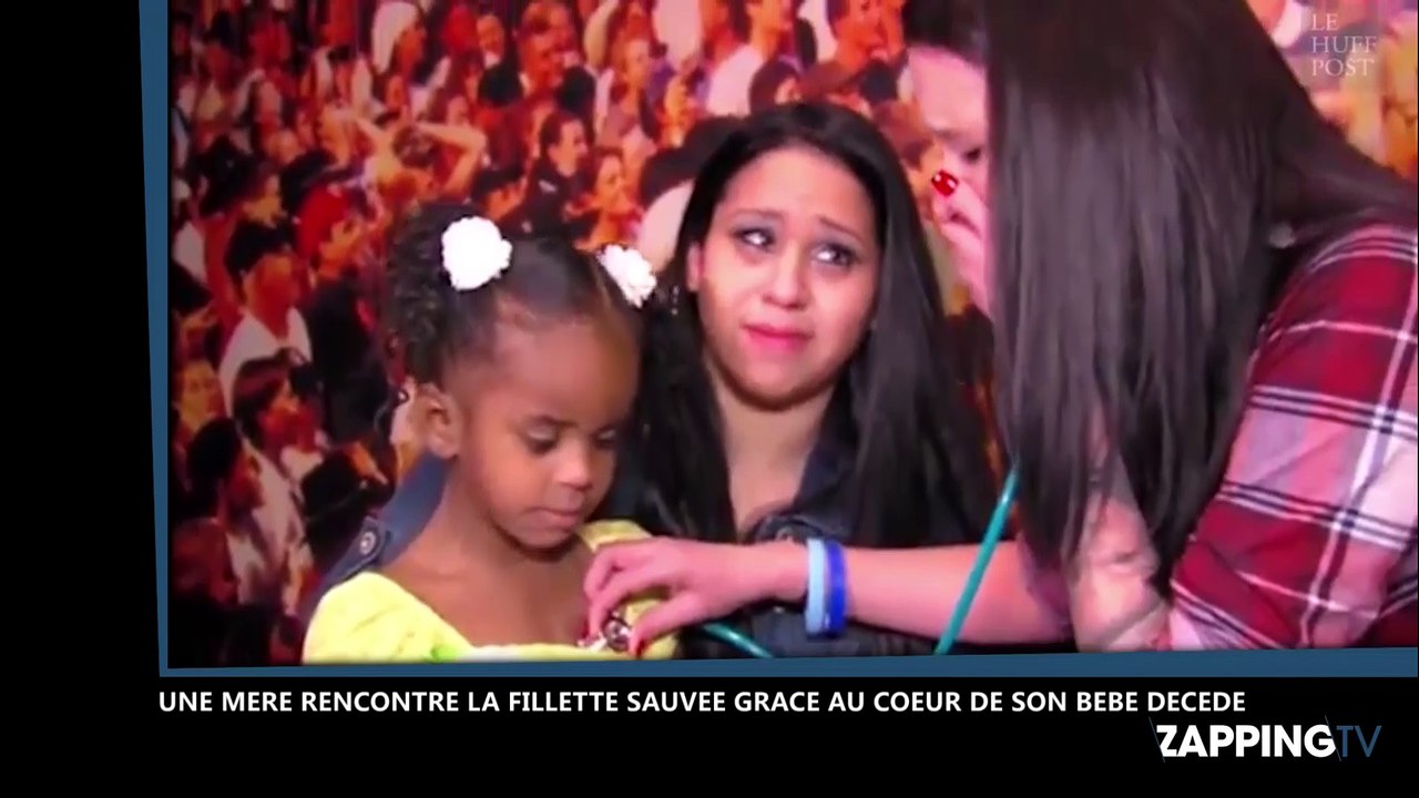Une mère rencontre la fillette sauvée grâce au coeur de son enfant décédé (vidéo)