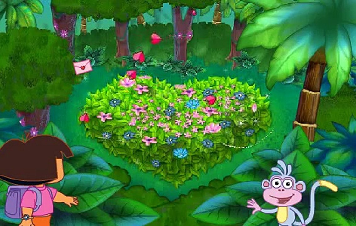 Dora and the Lost Valentine - Dora the Explorer Valentines Day Adventure Cartoon Video Gam