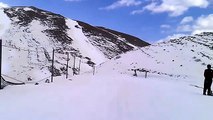 Обзор Хермон Израиль экстремальный лыжный спуск .HD