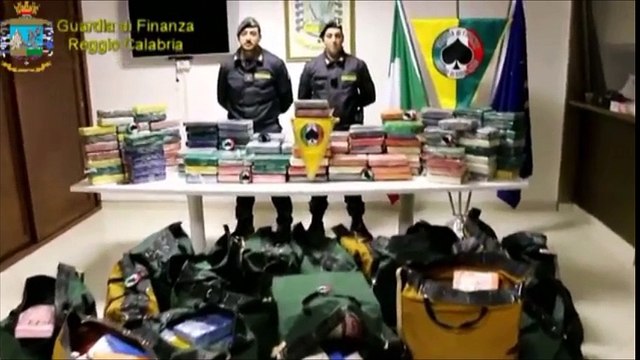 Reggio - sequestrati 540 chili di cocaina nel porto di Gioia Tauro