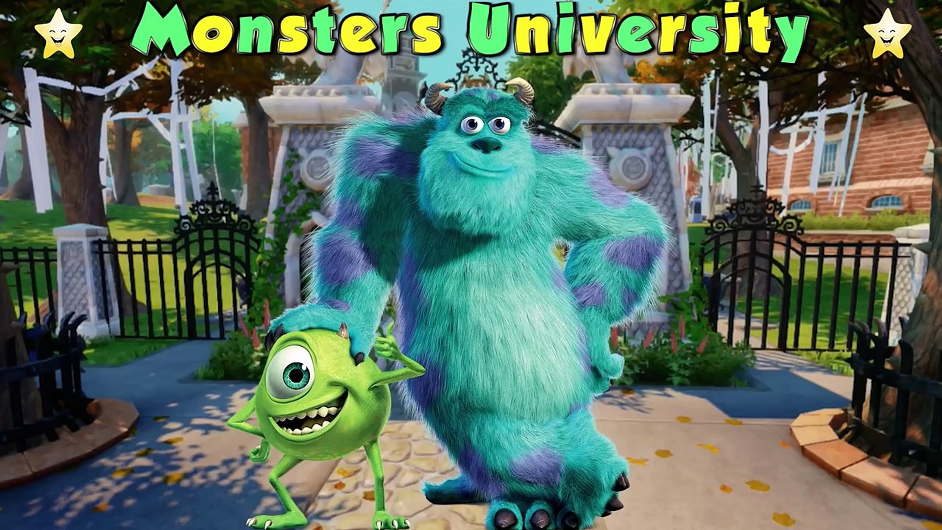Monsters University - Finger Family Song - Nursery Rhymes Monsters  University Family Finge
