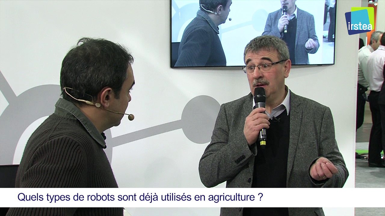 [SIMA 2015] La robotique agricole par Michel Berducat - Irstea