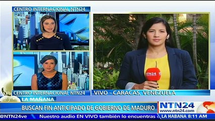 Oposición en la Asamblea Nacional ratifica que buscará el fin anticipado del Gobierno venezolano