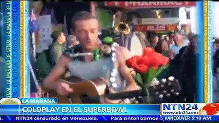 Buena música: Codplay estará en espectáculo de medio tiemo en el SuperBowl