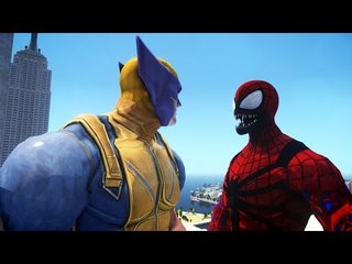 WOLVERINE VS CARNAGE - EPIC BATTLE