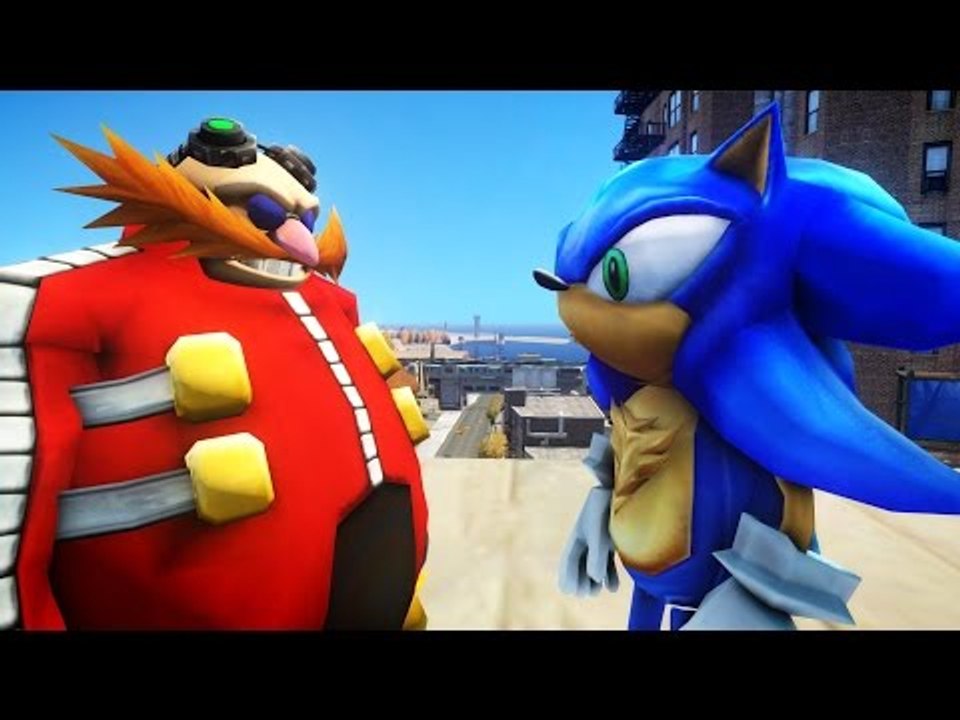 SONIC VS DOCTOR EGGMAN