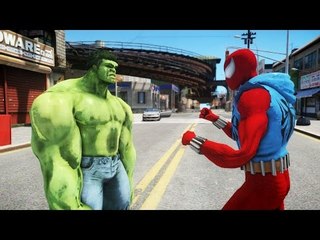 The Incredible Hulk VS Scarlet Spider-Man (Ben Reilly)