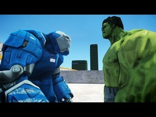 HULK VS IRON MAN (Mark XXXVIII Igor)