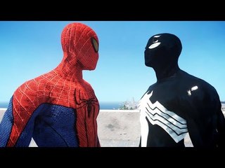 The Amazing Spider-Man VS Black Spiderman