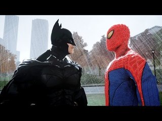 SPIDERMAN VS BATMAN - THE AMAZING SPIDER-MAN