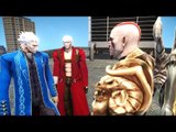 Kratos VS Dante and Vergil - God of War VS Devil May Cry