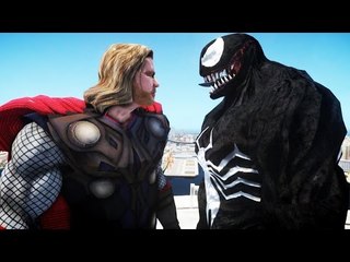 THOR VS VENOM - EPIC BATTLE
