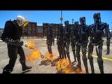 Ghost Rider VS Terminator Army