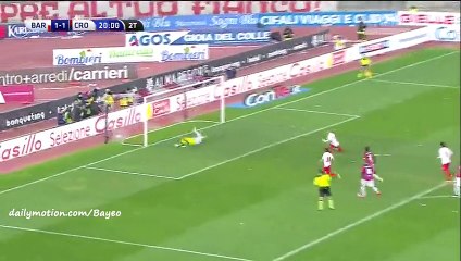 Bari 2-3 Crotone - All Goals HD - Totti i gol  05-02-2016