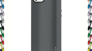 Belkin Grip Glam Matte - Funda para móvil Apple iPhone 5 (resistente a rayones) gris