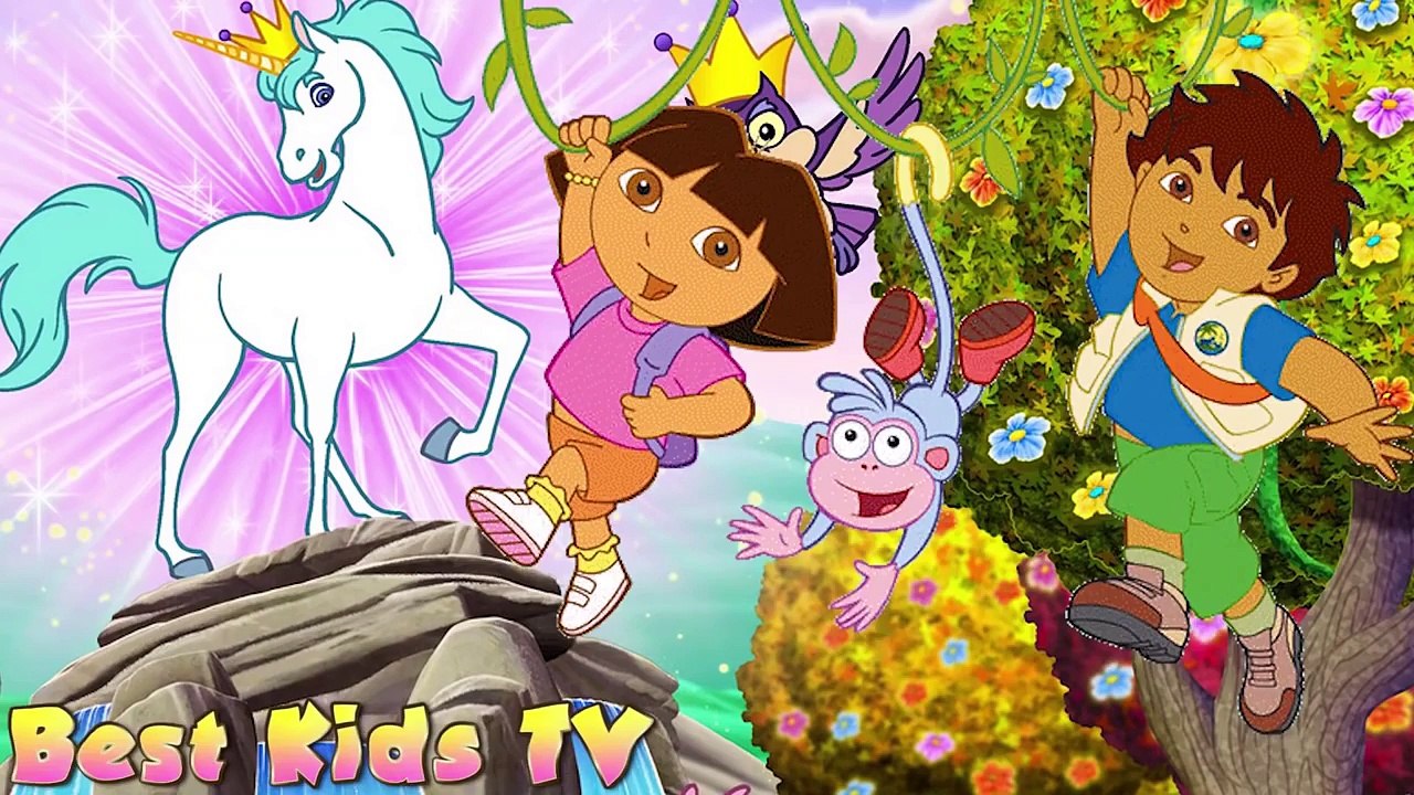 Finger Family Collection - Dora the Explorer, Peppa Pig, Bubble Guppies, SpongeBob Compila