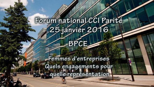 Introduction - Forum CCI Parité