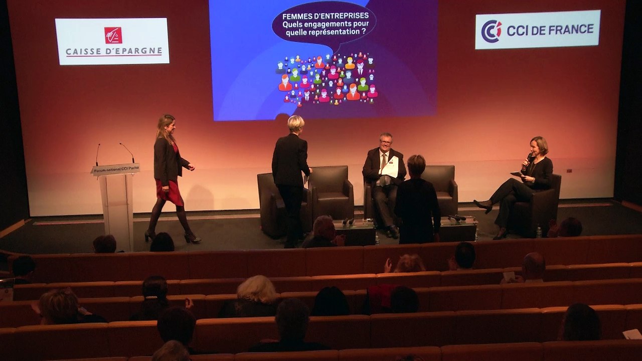 Table ronde "La parité dans les instances décisionnelles économiques"  - Forum CCI Parité