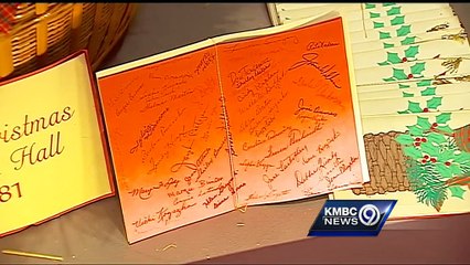 Christmas cards not Christmas trees