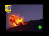 فيديو.. ثوران بركان بالقرب من محطة نووية في اليابان