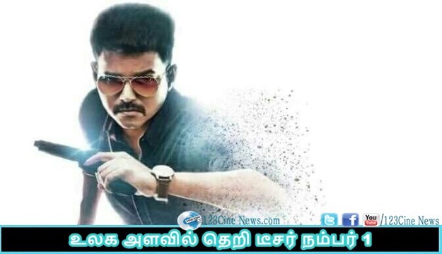 Theri teaser beat Vedhalam| 123 Cine news | Tamil Cinema news Online