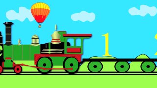 Number Train (1-10) Learning for kids