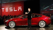 Elon Musk in Paris 2016 for Tesla Model 3
