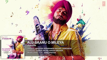 AJJ SAANU O MILEYA Full Song - ZUBAAN - Vicky Kaushal, Sarah Jane Dias - T-SERIES