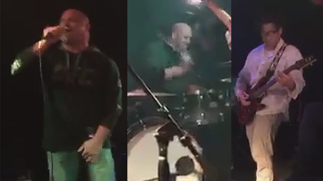 Dana White, Matt Serra & The Tooth's Death Metal Band Concert